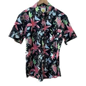 Roosevelts RSVLTS Dare Mighty Things Tom Ace Ventura Shirt Men's Large Button Up